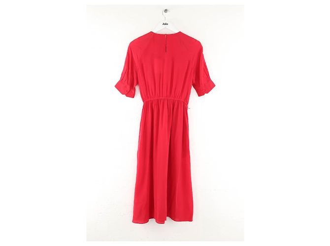 Vestido Lk Bennett Reina de seda rojo Roja - vista 3