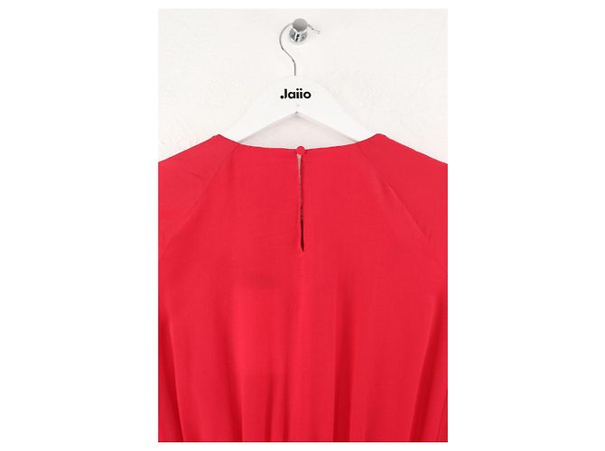 Vestido Lk Bennett Reina de seda rojo Roja - vista 4
