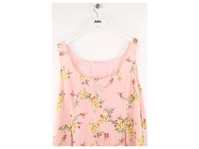 Lk Bennett Vestido Callie de seda rosa - vista 4