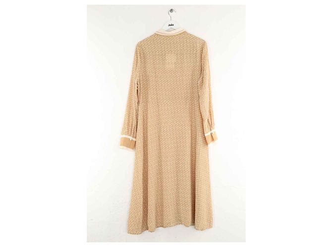 Lk Bennett Vestido de seda beige - vista 3
