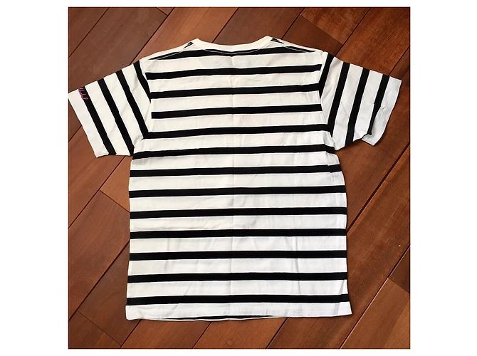 Camiseta Uniqlo SPRZ NY Andy Warhol Campbell Soup a rayas de algodón Negro Blanco - vista 5
