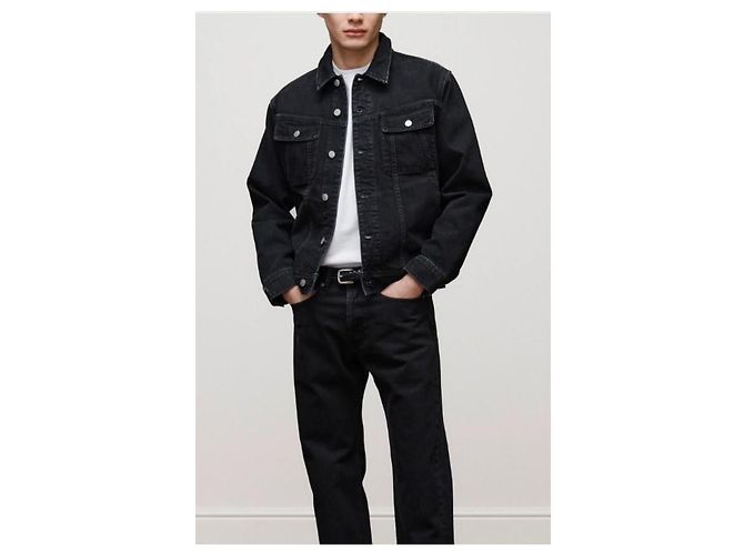 Aime Giacca TRUCKER AIMÉ LEON DORE Nero - vista 4