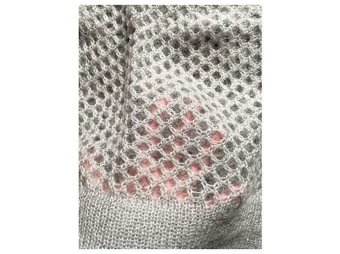 Autre Marque Suéter de punto calado notshy cashmere Gris - vista 3