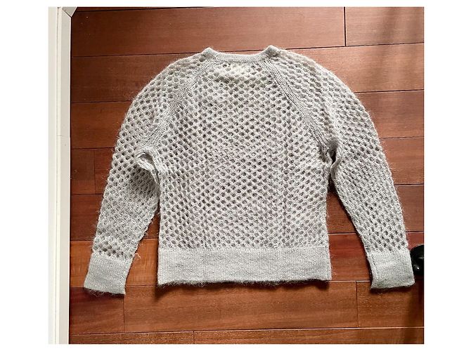 Autre Marque Suéter de punto calado notshy cashmere Gris - vista 5