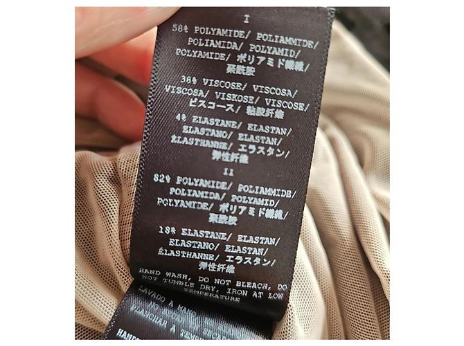 Autre Marque MISBHV Schwarzes Viscose Kleid Größe S - Ansicht 11