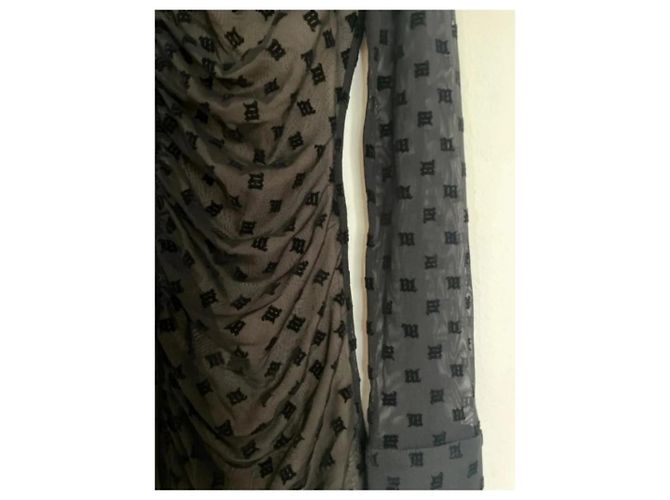Autre Marque MISBHV Schwarzes Viscose Kleid Größe S - Ansicht 9
