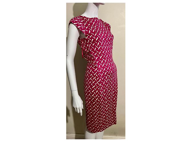 Diane Von Furstenberg Vestido de jersey de seda DvF Gabi Multicolor - vista 3