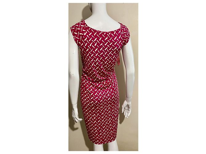 Diane Von Furstenberg Vestido de jersey de seda DvF Gabi Multicolor - vista 4