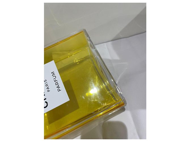 Giant Chanel N*5 Perfume Dummy Bottle White Yellow - view 6