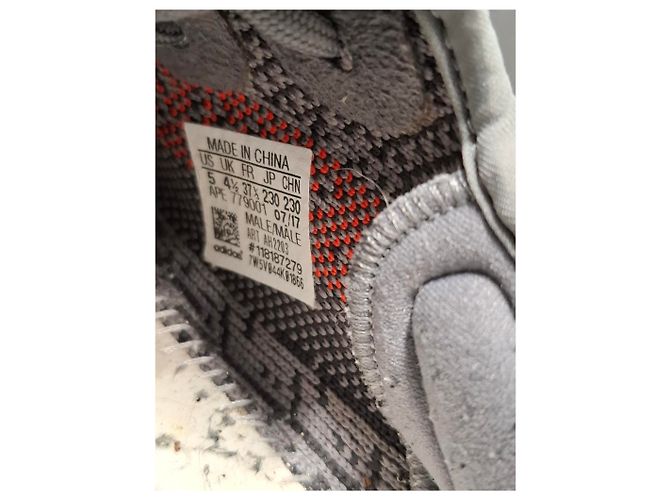 Adidas Yeezy Boost 350 V2 Beluga Sneakers aus grauem Synthetik - Ansicht 10
