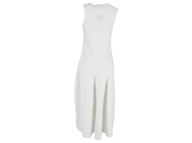 Abito scolpito in maglia Boucle Tibi in poliestere bianco - vista 3