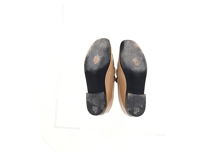 Autre Marque Newbark Melanie Slipper aus beigem Lackleder - Ansicht 14