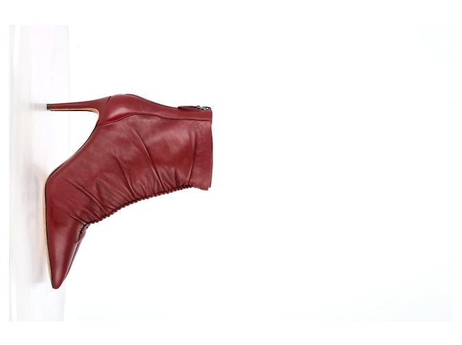 Botines Susanna de cuero rojo de Alexandre Birman Roja - vista 10