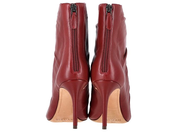 Botines Susanna de cuero rojo de Alexandre Birman Roja - vista 5