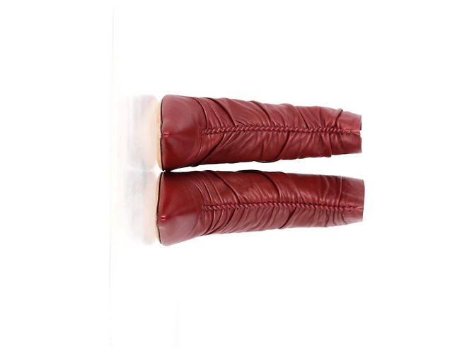 Botines Susanna de cuero rojo de Alexandre Birman Roja - vista 7