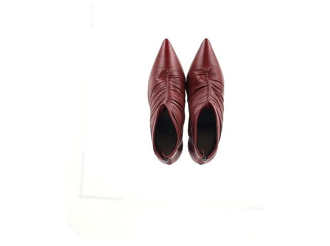 Botines Susanna de cuero rojo de Alexandre Birman Roja - vista 8