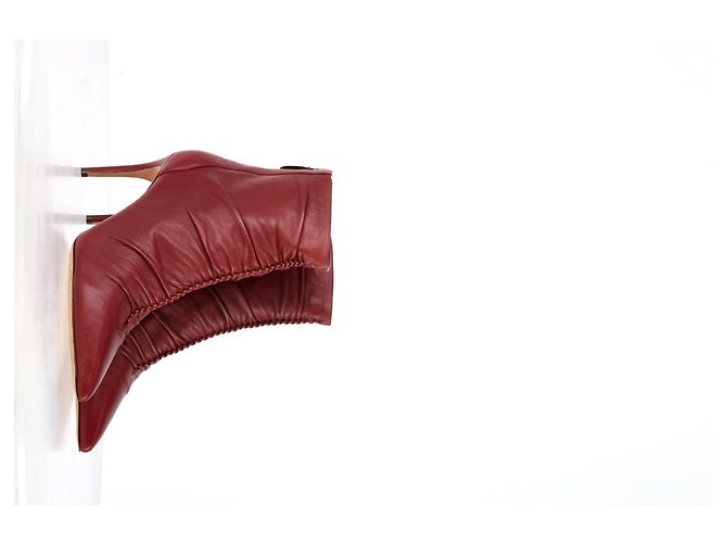 Botines Susanna de cuero rojo de Alexandre Birman Roja - vista 9
