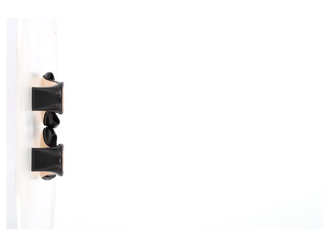 Autre Marque Care sandali a scivolo Frances in pelle nera Nero - vista 11