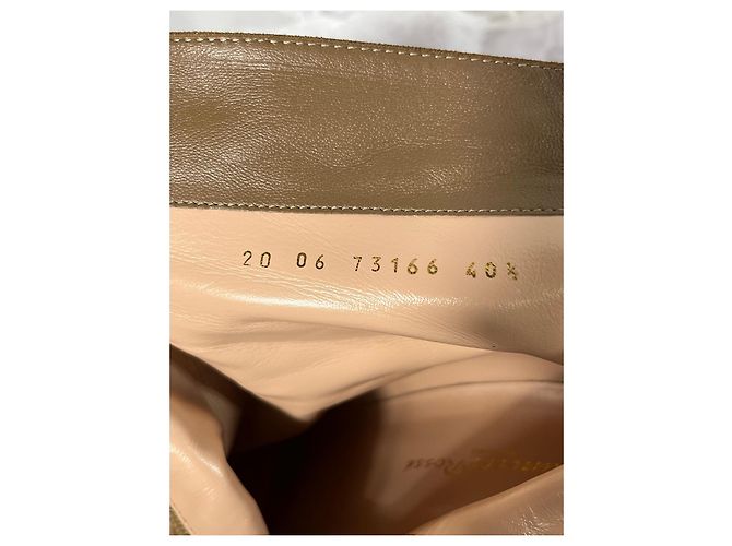 Stivaletti con zip Gianvito Rossi Timber in suede marrone Rosso - vista 15