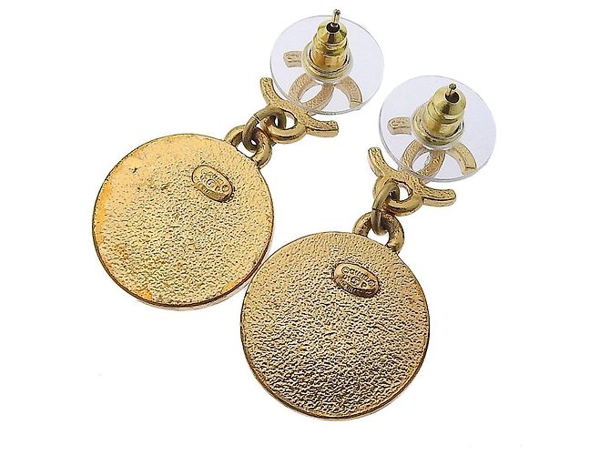 Orecchini con motivo a stella Chanel Coco Mark D'oro - vista 2