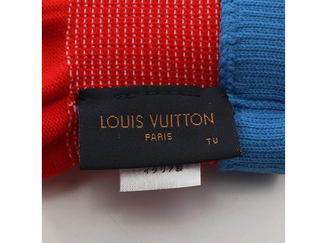 Guanti RGB Gon Louis Vuitton Rosso Blu - vista 4