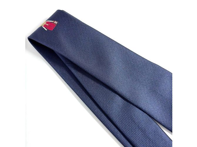 Louis Vuitton Necktie Cravat LV Gaston Navy Navy blue - view 3