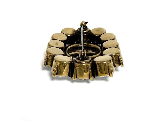 Spilla in metallo Double G di Gucci per donne con cristalli - vista 6