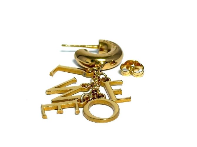 Orecchini a goccia d'oro per donna Loewe - vista 6