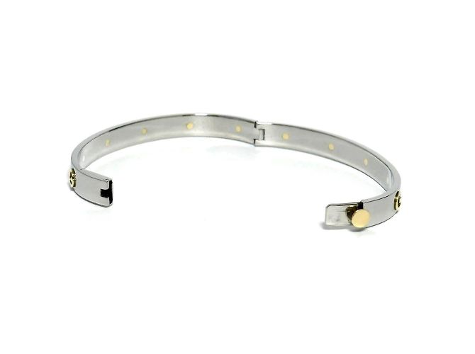Bracciale in acciaio inossidabile Gucci - vista 4
