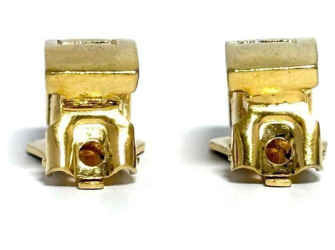 Orecchini Clip Logo Christian Dior per donne D'oro - vista 3