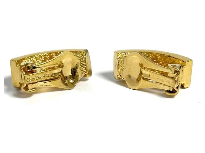 Orecchini Clip Logo Christian Dior per donne D'oro - vista 6
