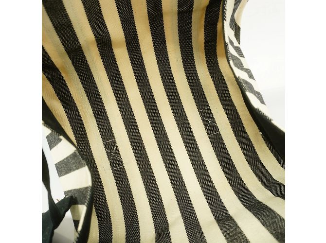 Hermès Hermes Tote Bag Cannes PM aus schwarzem Canvas - Ansicht 4
