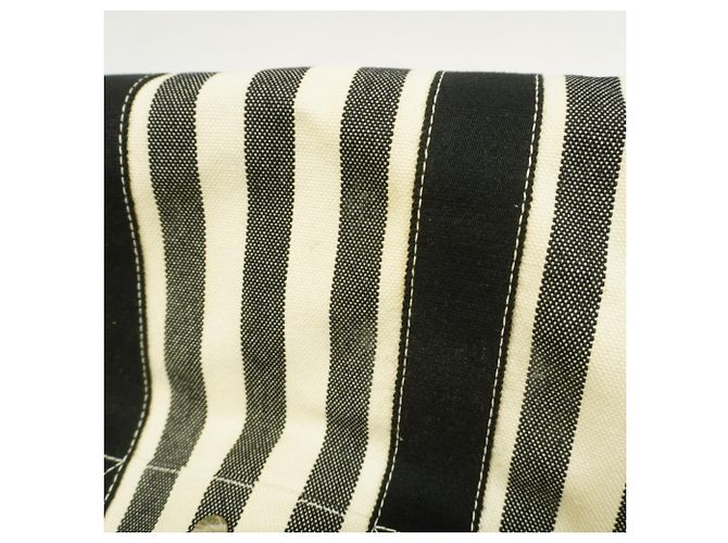 Hermès Hermes Tote Bag Cannes PM aus schwarzem Canvas - Ansicht 6