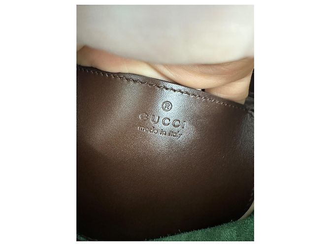 Gucci Marmont Ketteneimer Klein Dunkelbraun - Ansicht 13