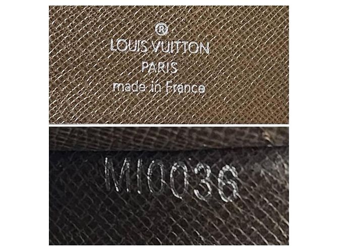 Louis Vuitton Taiga Leder Bifold Langbörse Braun - Ansicht 11
