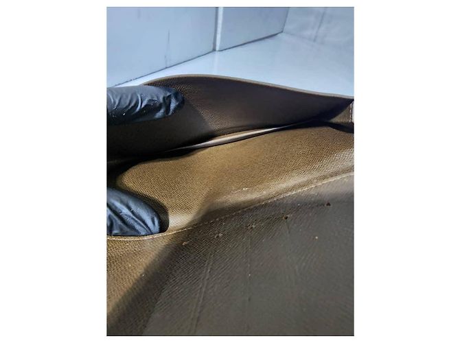 Louis Vuitton Taiga Leder Bifold Langbörse Braun - Ansicht 15