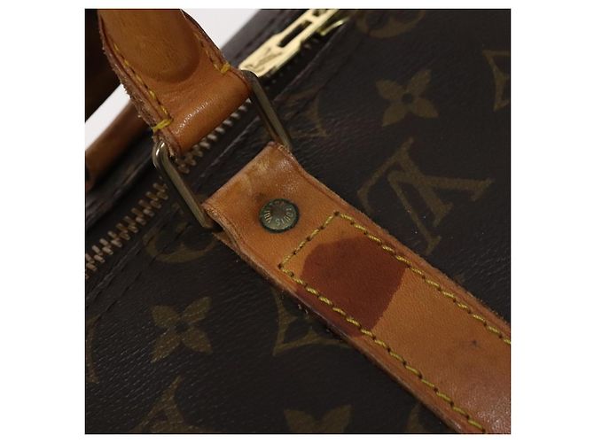 LOUIS VUITTON Monogram Keepall 50 Borsa Boston M41426 LV Auth ar13304 Monogramma - vista 14