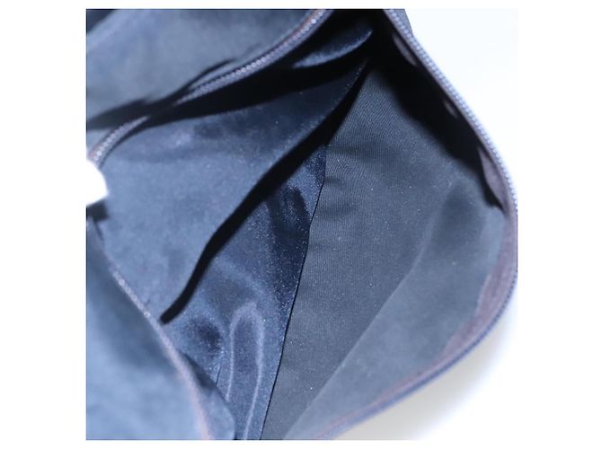 PRADA Borsa a mano in nylon blu navy argento autentica bs22993 - vista 22