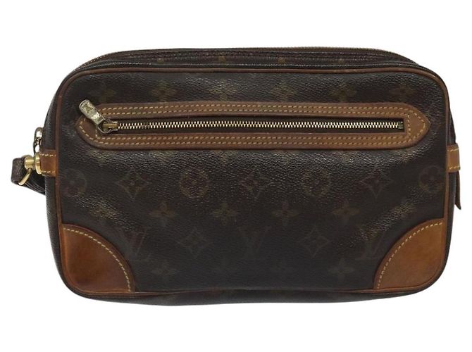 LOUIS VUITTON Monogram Marly Dragonne GM Borsa Clutch M51825 LV Auth th5720 Monogramma - vista 13