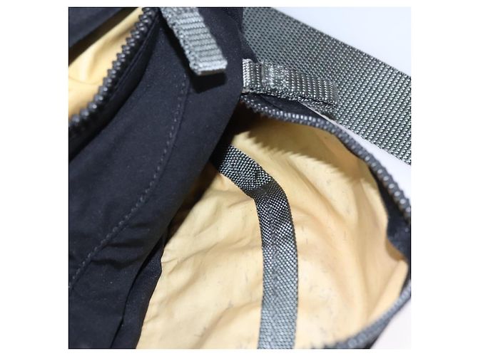PRADA Marsupio sportivo in nylon nero grigio argento Auth ar13262 Marrone - vista 20