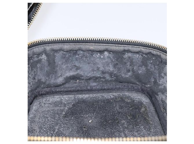 CHANEL Vanity Pouch Smalto Nero Oro CC Auth BD285 D'oro - vista 20