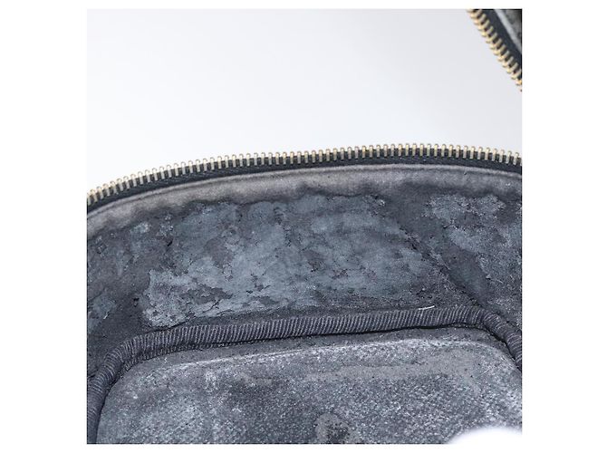 CHANEL Vanity Pouch Smalto Nero Oro CC Auth BD285 D'oro - vista 21