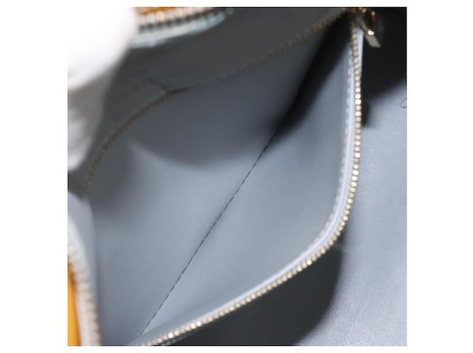 LOUIS VUITTON Monogram Vernis Houston Borsa a Mano Grigia M91053 LV Auth bs22715 Grigio - vista 21