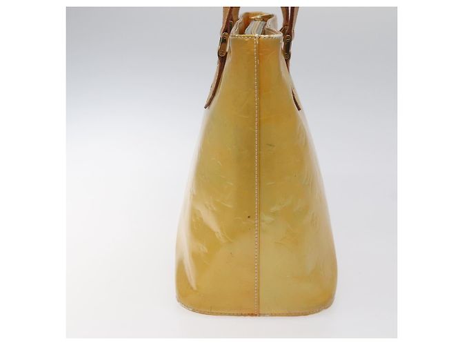 LOUIS VUITTON Monogram Vernis Houston Borsa a Mano Grigia M91053 LV Auth bs22715 Grigio - vista 4