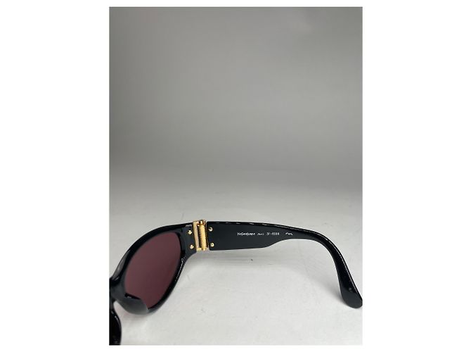 Occhiali da sole vintage Yves Saint Laurent viola Porpora - vista 4