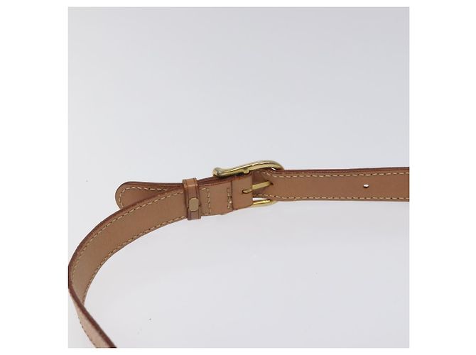 Céline Borsa a spalla in tela Macadam CELINE in pelle PVC marrone oro Auth BD184 D'oro - vista 8
