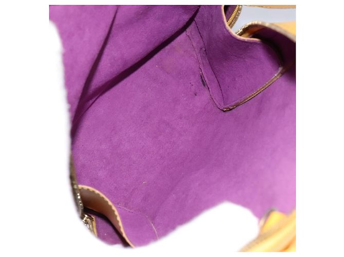 LOUIS VUITTON Epi Mabillon Zaino Giallo M52239 LV Auth MY025 - vista 10