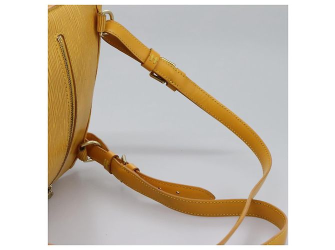 LOUIS VUITTON Epi Mabillon Zaino Giallo M52239 LV Auth MY025 - vista 15