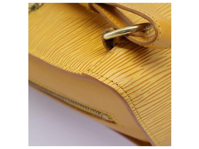 LOUIS VUITTON Epi Mabillon Zaino Giallo M52239 LV Auth MY025 - vista 18