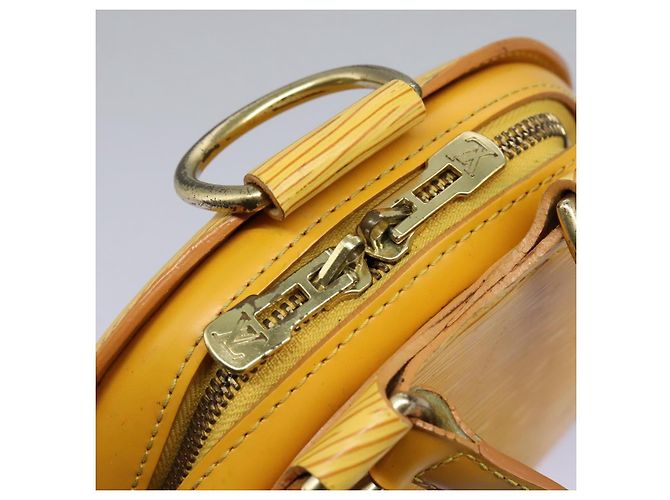 LOUIS VUITTON Epi Mabillon Zaino Giallo M52239 LV Auth MY025 - vista 20
